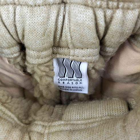 コンフォータブルリーズン COMFORTABLE REASON フリース スウェット パンツ メンズ