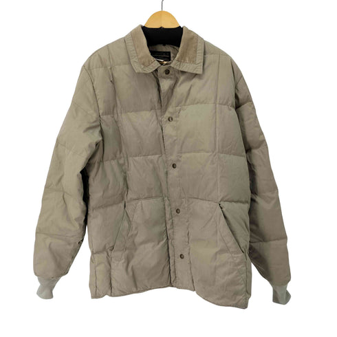 エディーバウアー Eddie Bauer 80s 黒タグ USA製 Snap-jac DOWN JACKET メンズ JPN:L