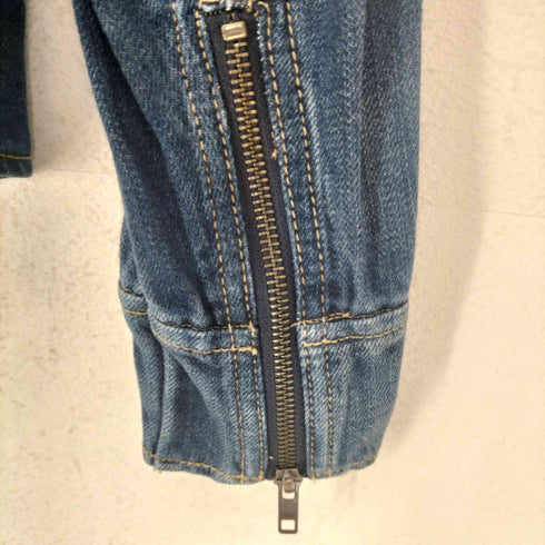 ギャップ Gap デニムライダースジャケット レディース import:XS