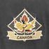 CITYSCAPE 袖裾シングル CANADA刺繍クルーネックTシャツ メンズ import:M
