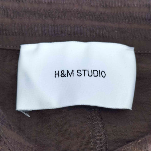 エイチアンドエム H&M レースフリル L/S シャツ レディース M