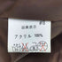 00s Y2K リブニット 切替 フェイクファー ジャケット レディース