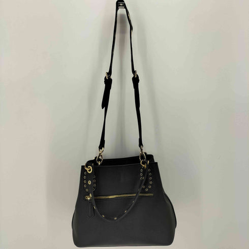 バルコス BARCOS 2way 本革 タッセル ハトメ ショルダー ハンドバッグ レディース