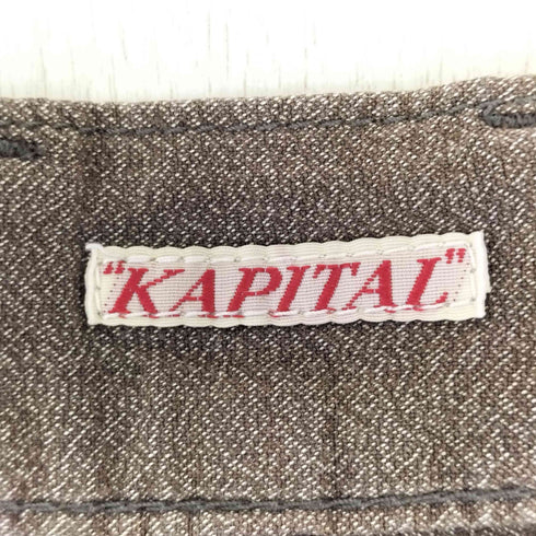 キャピタル KAPITAL 岡山児島工場産 6ポケットパンツ メンズ XS