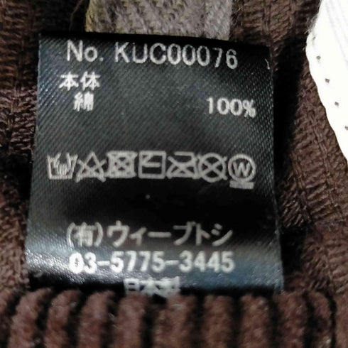 カシラ CA4LA コーデュロイ バケット ハット レディース