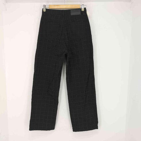 アーバン レヴィヴォ URBAN REVIVO 講師柄 クロップドデニムジャケット パンツセットアップ レディース EUR36