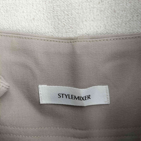 スタイルミキサー STYLEMIXER マニッシュサスペンダーパンツ レディース S