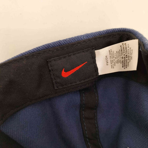 ナイキ NIKE 00S 黒タグ スウッシュ刺繍 6パネル ベースボールキャップ メンズ