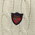 ポロバイラルフローレン Polo by RALPH LAUREN 90s POLO刺繍 Vネック ケーブルコットンニット メンズ import:M