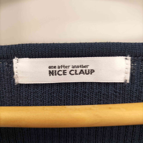 ワンアフターアナザーナイスクラップ one after another NICE CLAUP 25AW ティアードキャミワンピ カーデセット レディース FREE