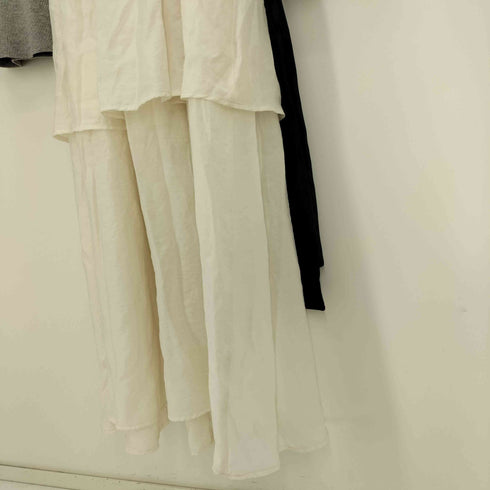 ワンアフターアナザーナイスクラップ one after another NICE CLAUP 25SS 3WAY ニット キャミ ワンピ セット レディース FREE