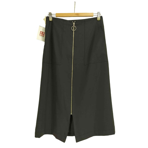 アダムエロペ Adam et Rope フロントジップタイトスカート レディース JPN:38