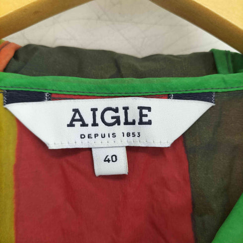 エーグル AIGLE 撥水 ELG ブルーミング ショートパーカ レディース FR:40