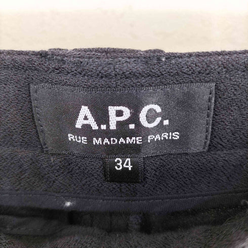 アーペーセー A.P.C. コットンリネン パンツ レディース FR:34