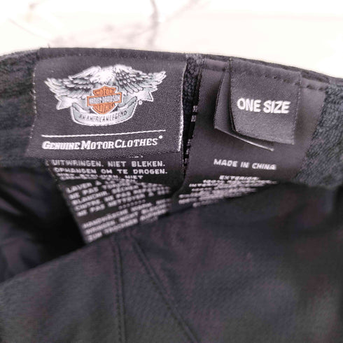 ハーレーダビッドソン HARLEY-DAVIDSON ロゴ刺繍 バンダナキャップ メンズ