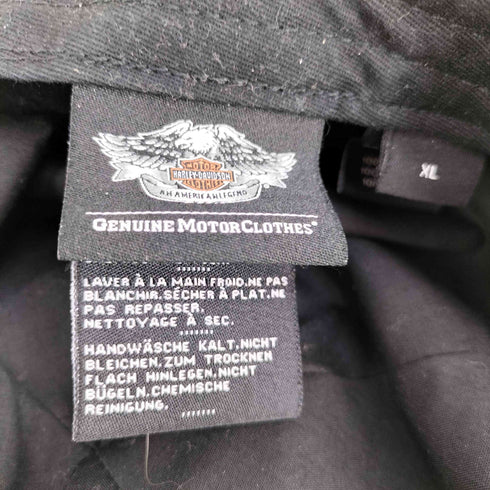 ハーレーダビッドソン HARLEY-DAVIDSON ロゴ刺繍 ハンチング帽 メンズ
