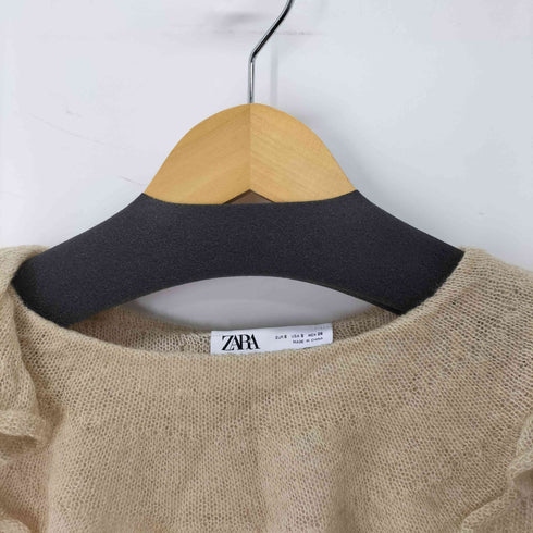 ザラ ZARA フリルニットセーター レディース import:S