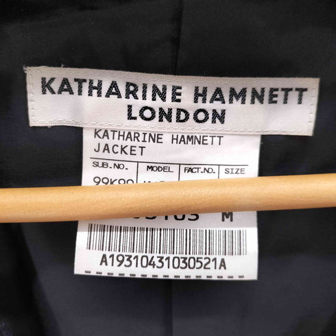 キャサリンハムネットロンドン KATHARINE HAMNETT LONDON ウールテーラードジャケット メンズ JPN:M