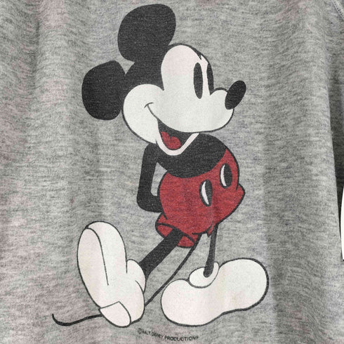 ラグランスリーブ キャラクタープリント スウェット メンズ