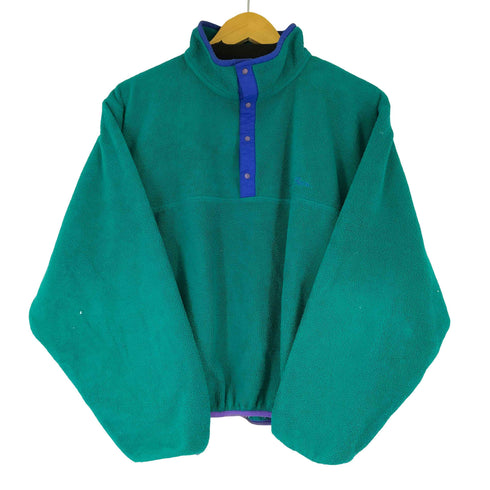 エルエルビーン L.L.Bean 80-90S スナップT フリースジャケット メンズ