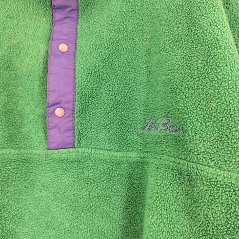エルエルビーン L.L.Bean 80-90S スナップT フリースジャケット メンズ
