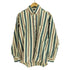Fieldmaster ストライプ ボタンダウン 長袖 シャツ メンズ import:M