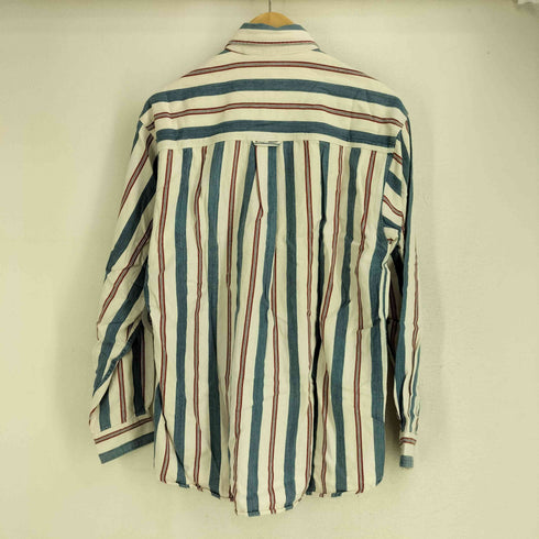 Fieldmaster ストライプ ボタンダウン 長袖 シャツ メンズ import:M