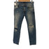 ディーゼルブラックゴールド DIESEL BLACK GOLD TYPE-2510 ダメージデニムパンツ メンズ US:32-33