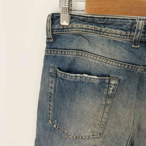 ディーゼルブラックゴールド DIESEL BLACK GOLD TYPE-2510 ダメージデニムパンツ メンズ US:32-33