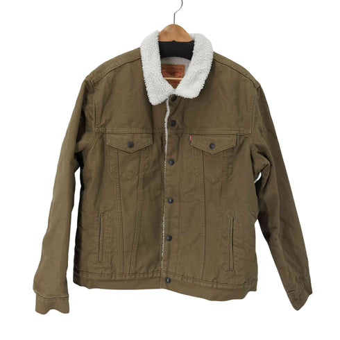リーバイス Levis SHERPA TRUCKER JACKET メンズ import:L