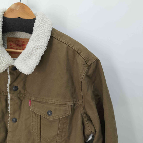 リーバイス Levis SHERPA TRUCKER JACKET メンズ import:L