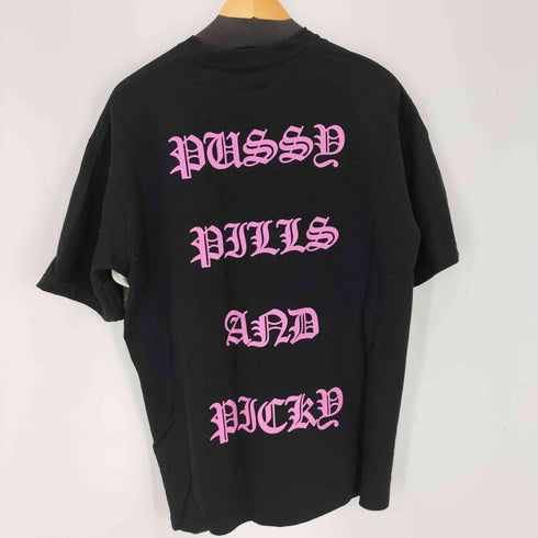 PICKYTHE SHOP プリントクルーネックTシャツ メンズ L