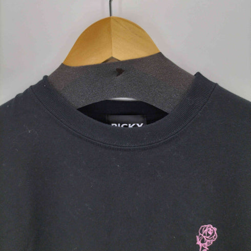 PICKYTHE SHOP プリントクルーネックTシャツ メンズ L