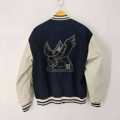 エイソス asos OVERSIZED VARSITY BOMBER JACKET メンズ import:S