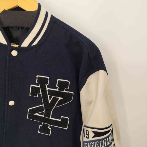 エイソス asos OVERSIZED VARSITY BOMBER JACKET メンズ import:S