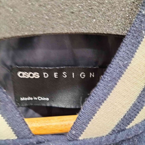 エイソス asos OVERSIZED VARSITY BOMBER JACKET メンズ import:S