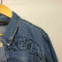 New Direction インド綿 パッチワーク 刺繍デザイン デニムジャケット レディース import:XL