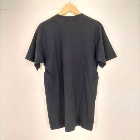 フルーツオブザルーム FRUIT OF THE LOOM 90s USA製 フロント万国旗刺繍クルーネックTシャツ メンズ M