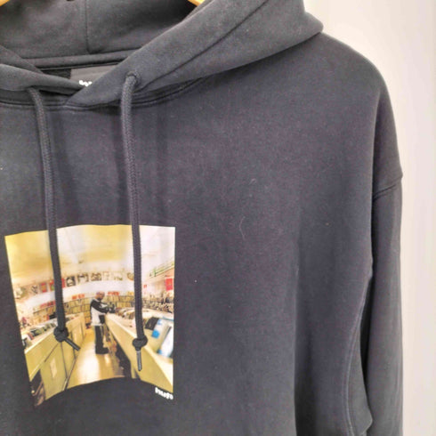 ハフ HUF DILLA DIGGIN PO WASHED HOODIE プリント パーカー メンズ import:L