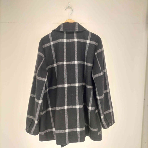 ギャップ Gap チェック柄トレンチコート レディース XL