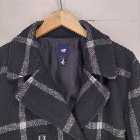 ギャップ Gap チェック柄トレンチコート レディース XL