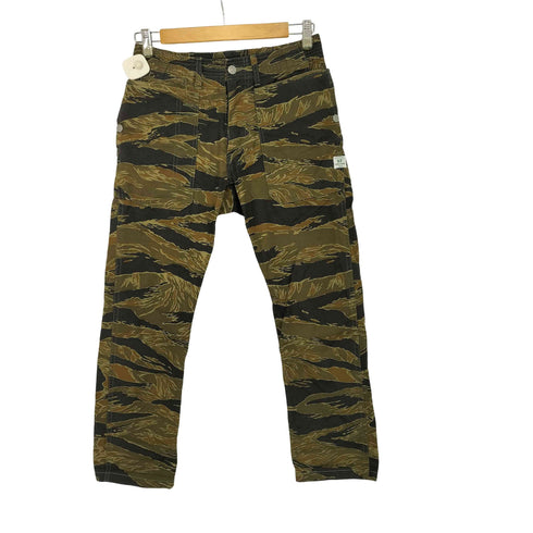 ササフラス SASSAFRAS タイガーカモ フォールリーフ プレイヤーパンツ メンズ JPN:XS