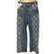 FETICO FLOWER EMBROIDERED WIDE JEANS レディース JPN:1