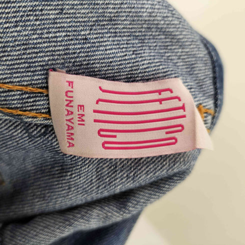 FETICO FLOWER EMBROIDERED WIDE JEANS レディース JPN:1
