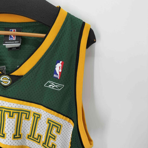 リーボック Reebok NBA BASKETBALL UNIFORM ALLEN 34 メンズ import:L