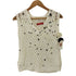 アキラナカ AKIRA NAKA 別注 Gerda glass beads&ores knit WH/ 天然石 ビーズニットベスト レディース