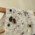 アキラナカ AKIRA NAKA 別注 Gerda glass beads&ores knit WH/ 天然石 ビーズニットベスト レディース