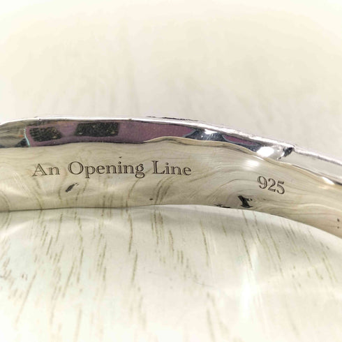 AN OPENING LINE 925 デザインバングル メンズ
