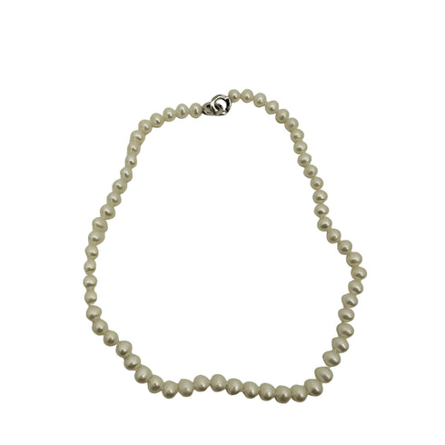 LILAS 925刻印 パールネックレス レディース