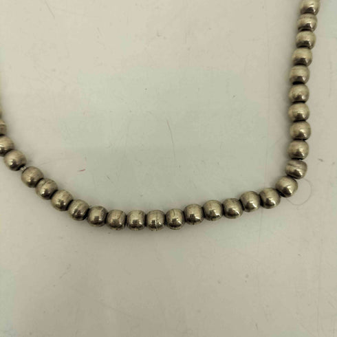 925刻印 silverビーズ ネックレス レディース